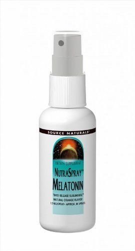 Source Naturals Melatonin 1.5mg NutraSpray Orange Time Released Sublingual 2 oz