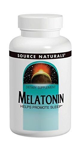 Source Naturals Melatonin 3mg Time Release for Occasional Sleeplessness 120 Tabs