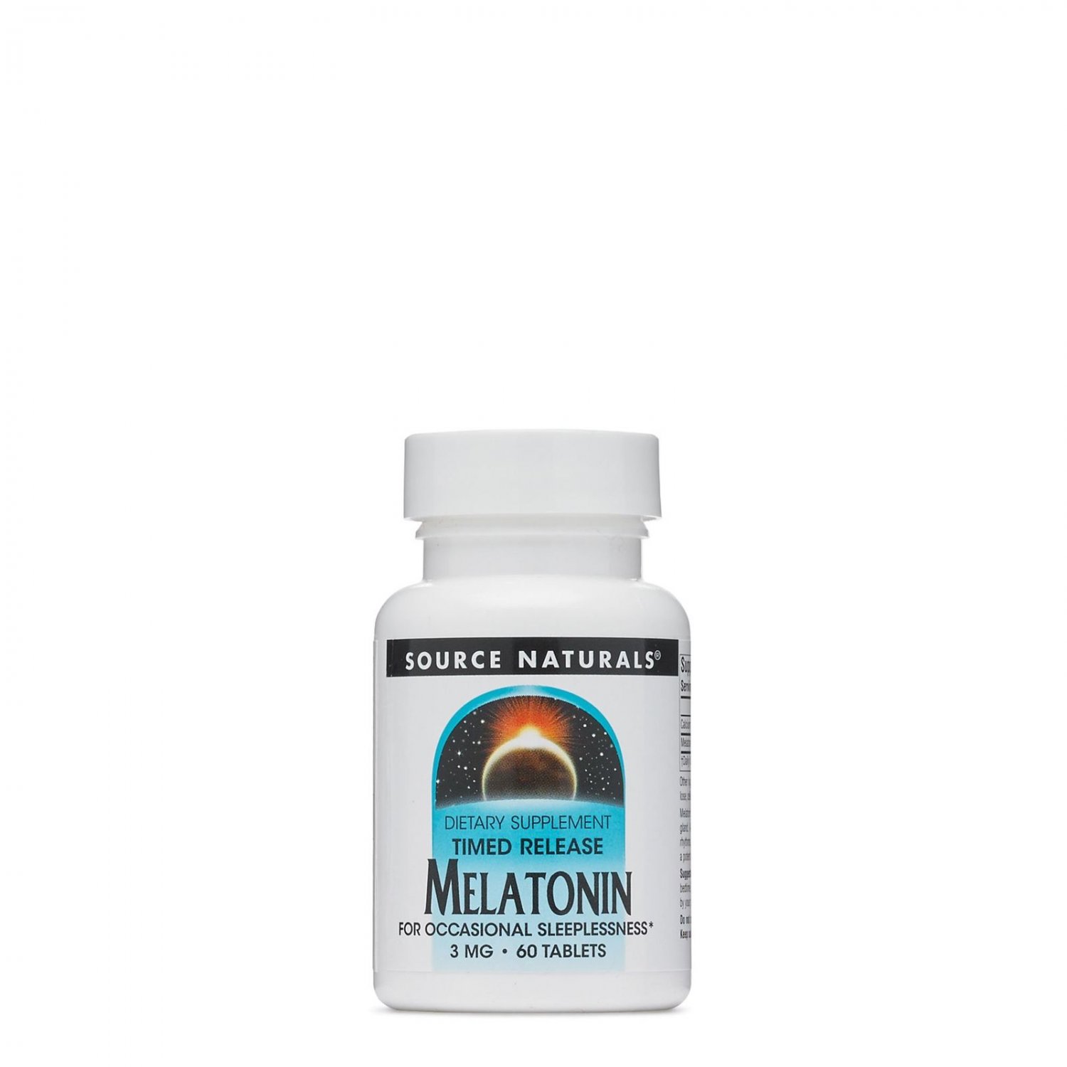 Source Naturals Melatonin 3 MG 60 Tablets