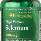 Puritan's Pride Selenium 200 mcg-100 Tablets