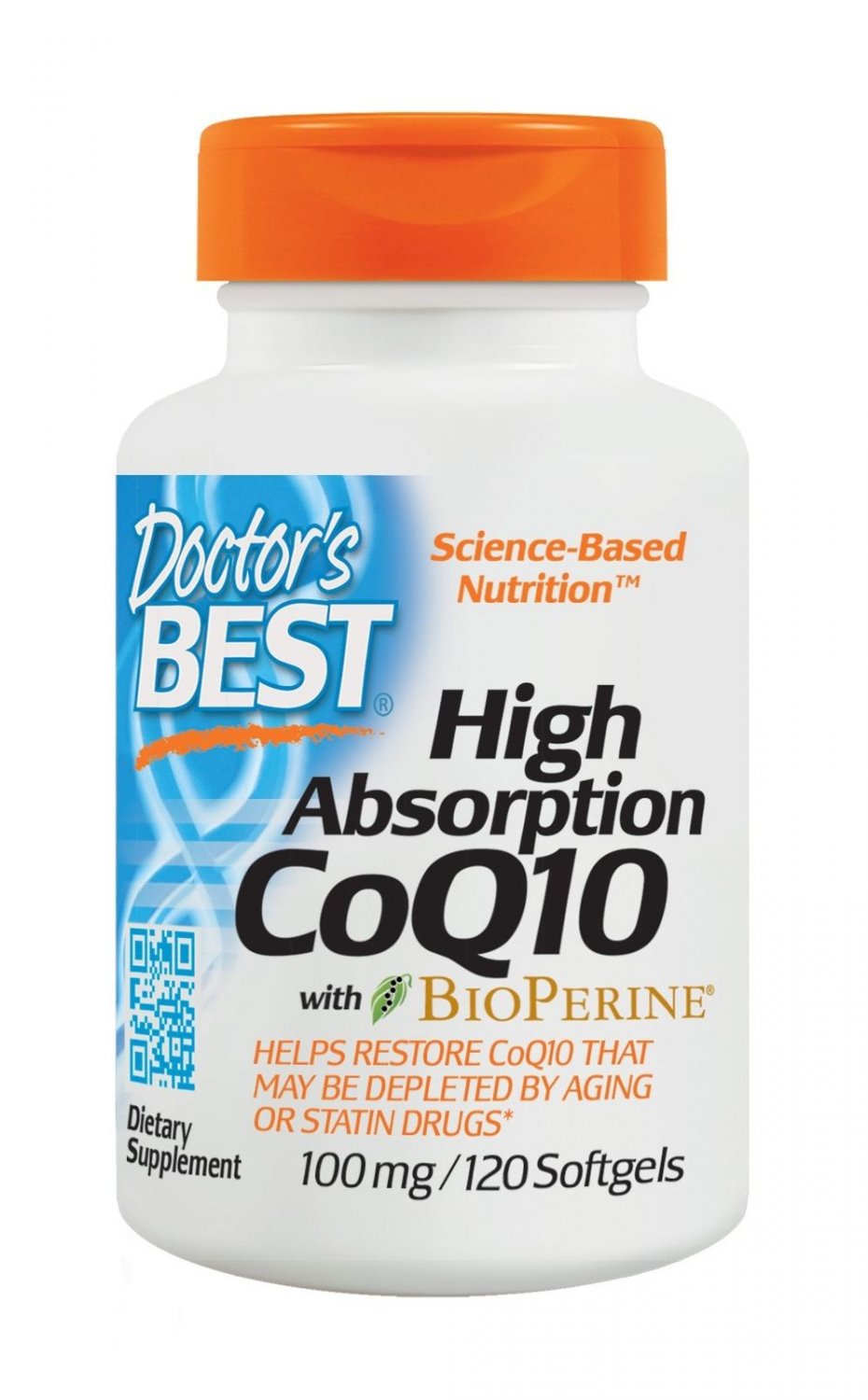 Doctor's Best High Absorption CoQ10 with BioPerine Gluten Free Naturally