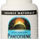 Source Naturals Pantothenic Acid 100mg 100 Tablets(Pack of 2)