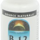 Vitamin B-12 2000 mcg 100 Tabs by Source Naturals (Pack of 2)