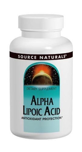 Source Naturals Alpha Lipoic Acid 200mg 30 Tablets (Pack of 2)