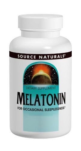 Source Naturals Melatonin 3mg 60 Tablets (Pack of 2)