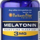 2 Pack of Puritan's Pride Melatonin 3 mg