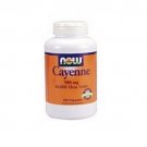 NOW Cayenne 500mg  250 Capsules (Pack of 2) Standard Packaging