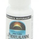 Source Naturals L-Phenylalanine 500mg 50 Tablets (Pack of 2)