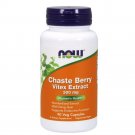 NOW Chaste Berry Vitex Extract 300 mg 90 Capsules (Pack of 2)