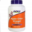 Now Foods Apple Cider Vinegar 450mg 180 Count Pack of 2