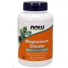 Now Foods Magnesium Citrate caps 120 Vcaps (2 Pack)