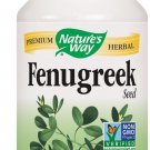 Nature's Way Fenugreek Seed 610 milligrams 100 Vegetarian capsules. (Pack of 2)