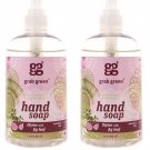 Grab Green  Liquid Hand Soap Thyme with Fig Leaf 12 Ounce (Pack of 2)