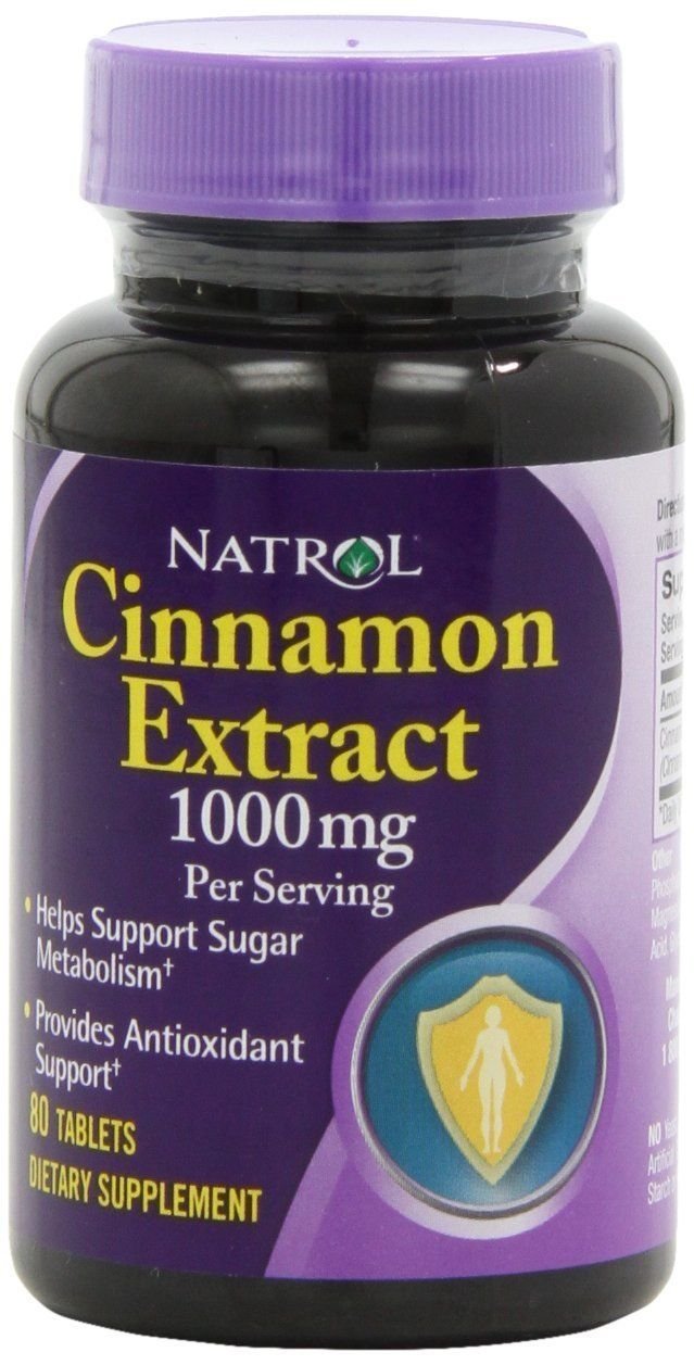 Natrol Extraxt Cinnamon 1000mg (2 pack)