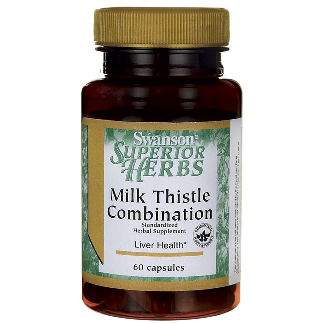 Swanson Milk Thistle Combination 60 Caps