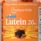 Puritan's Pride Lutein 20 mg with Zeaxanthin - 120 Softgels