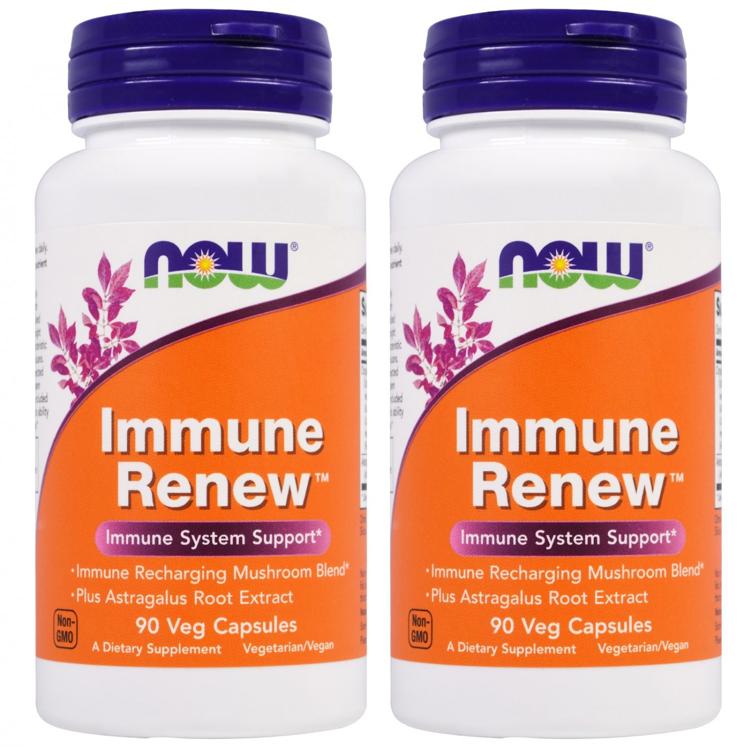 Immune Renew 90 Vcaps by NOW Foods (Pack of 2)