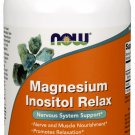 Magnesium Inositol Relax Now Foods 16 oz (454g)