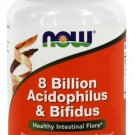 Now Foods 8 Billion Acidophilus & Bifidus 120 Veggie Caps