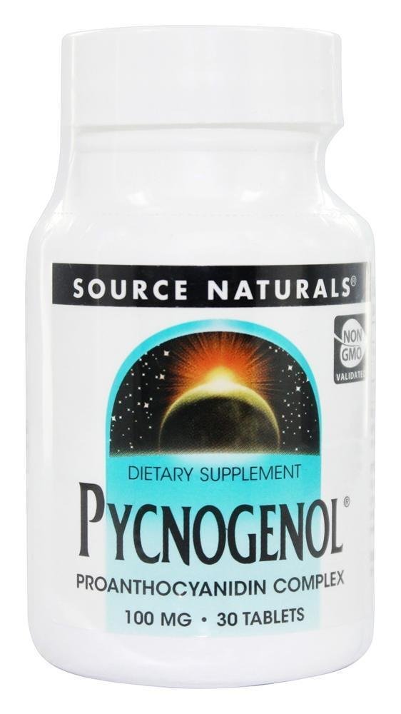 Source Naturals Pycnogenol 100 mg 30 Tablets BEST PRICE FREE SHIPPING