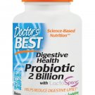 Doctor's Best Digestive Health Probiotic 2 Billion with LactoSpore Non-GMO
