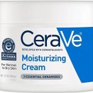 CeraVe Moisturizing Cream 12 oz Daily Face and Body Moisturizer for Dry Skin
