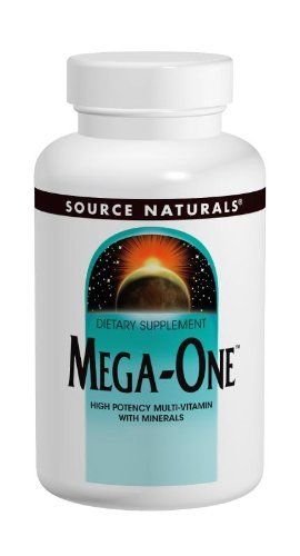 Source Naturals Mega-One High-Potency Multivitamin 30 Tablets (Pack of 2)