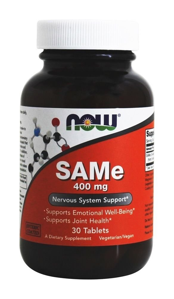 SAMe 400mg 30 Tablets by Now Foods