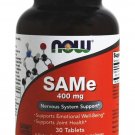 SAMe 400mg 30 Tablets by Now Foods