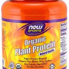 Organic Plant Protein Powder Vanilla Now Foods 2 lb Powder