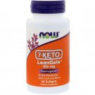7-Keto LeanGels 100mg 60 Softgels NOW Foods