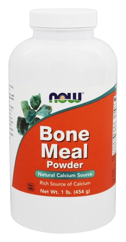 Bone Meal Powder 1 lb NOW Foods