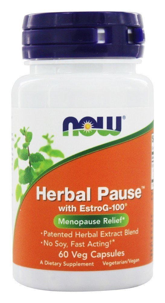 Herbal Pause with EstroG-100 60 Vcaps by NOW Foods