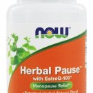 Herbal Pause with EstroG-100 60 Vcaps by NOW Foods