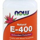 NOW Foods Vitamin E-400 IU with 100mcg Selenium - 100 Softgels