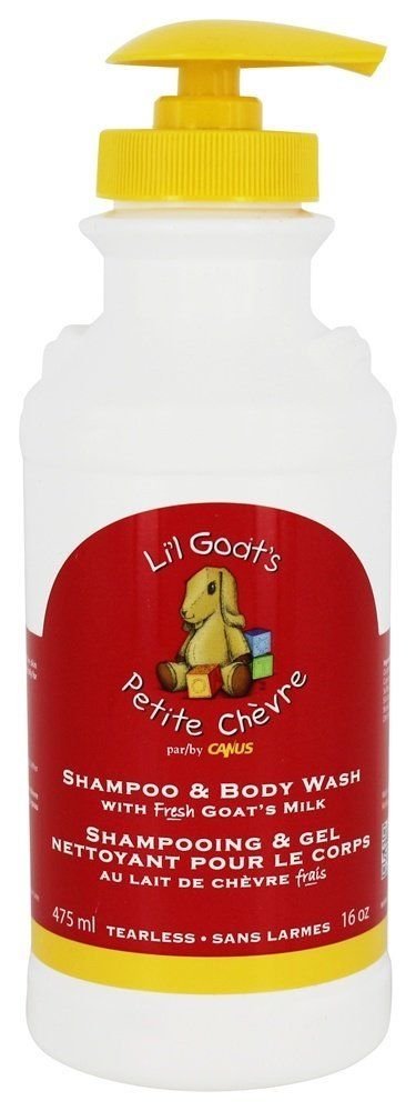 Canus - Li'l Goat's Tearless Shampoo & Body Wash with Fresh Goat's Milk - 16 oz.