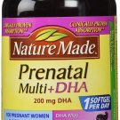 Nature Made Prenatal Multi+DHA 200mg 150 Softgels One Bottle