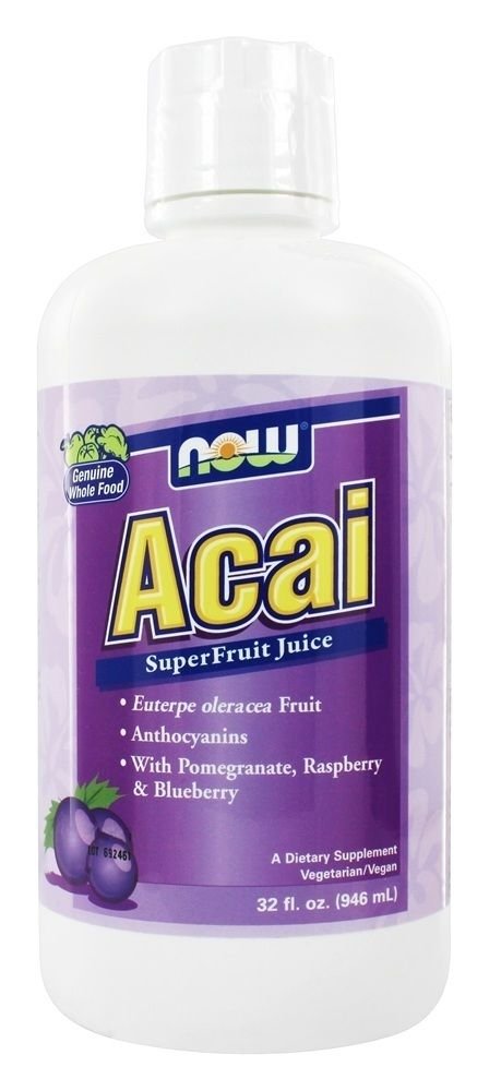 Acai Super Fruit Juice 32 fl oz (946 ml)  by NOW Foods