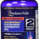Puritan's Pride 2 Pack of Triple Strength Glucosamine Chondroitin & MSM Joint