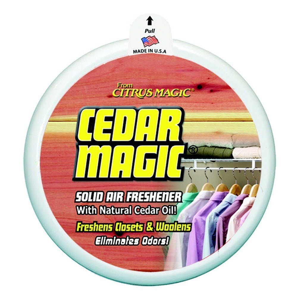 Cedar Magic Solid Air Freshener For Closets 8-Ounce