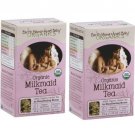 Earth Mama Angel Baby Organic Milkmaid Tea,16 Tea Bags, 1.23 oz (35g) pack of 2