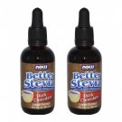 Better Stevia Extract Liquid Dark Chocolate 2 oz. By Now Foods (2 Bottles)