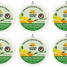 6x Citrus Magic Solid Air Freshener Fresh Citrus 8 oz