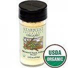 Organic Yellow Mustard Seed Powder Jar 2.25 Oz - Starwest Botanicals