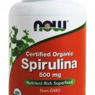 NOW Foods Spirulina 100% Natural 500 mg - 200 Tablets