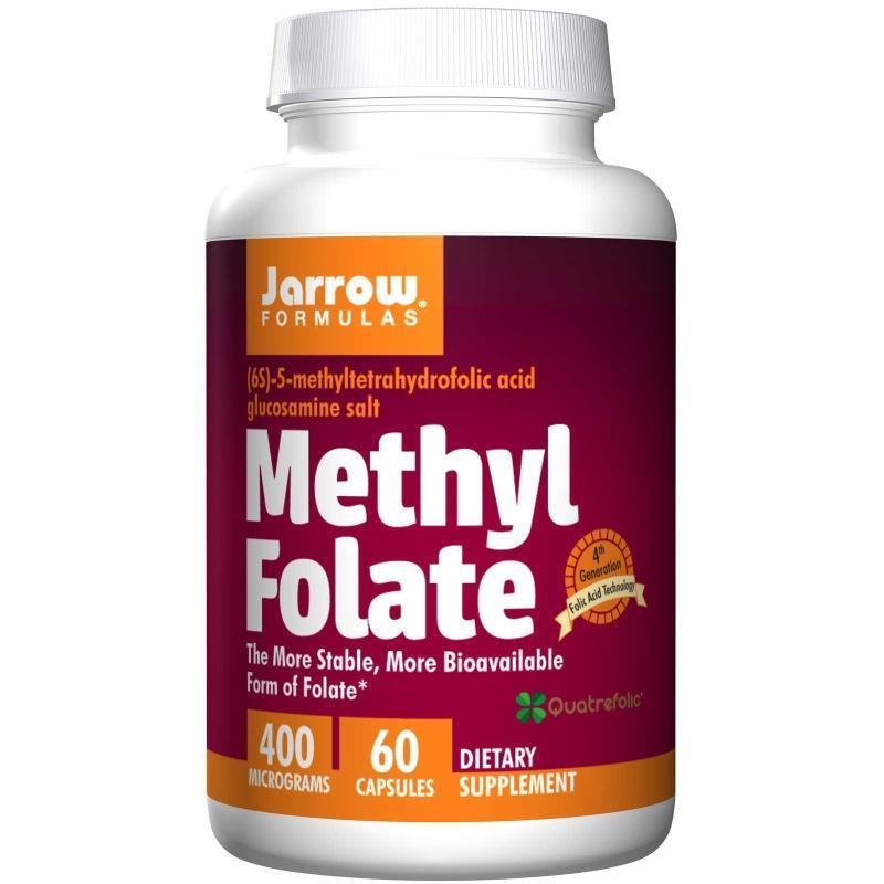 Jarrow Formulas Methyl Folate 5-MTHF, Supports Brain, Memory, Cardiovascular
