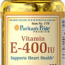 Puritan's Pride Vitamin E-400 IU - 100 Softgels