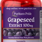Puritan's Pride Grapeseed Extract 100 mg - 200 Capsules