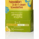 Alba Botanica Hawaiian 3-In-1 Clean Towelettes 30 Count