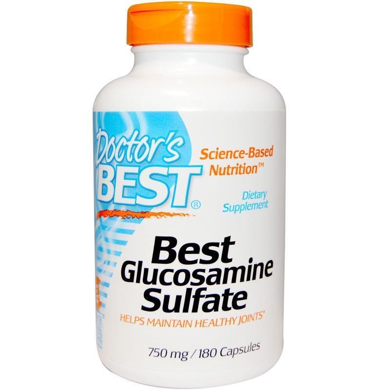 Doctor's Best Glucosamine Sulfate, Non-GMO, Gluten Free, Soy Free, Joint